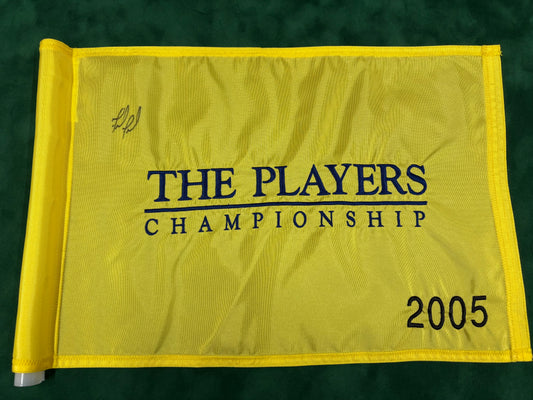Fred Funk Winner Signed 2005 The Players Championship Golf Pin Flag + Cert