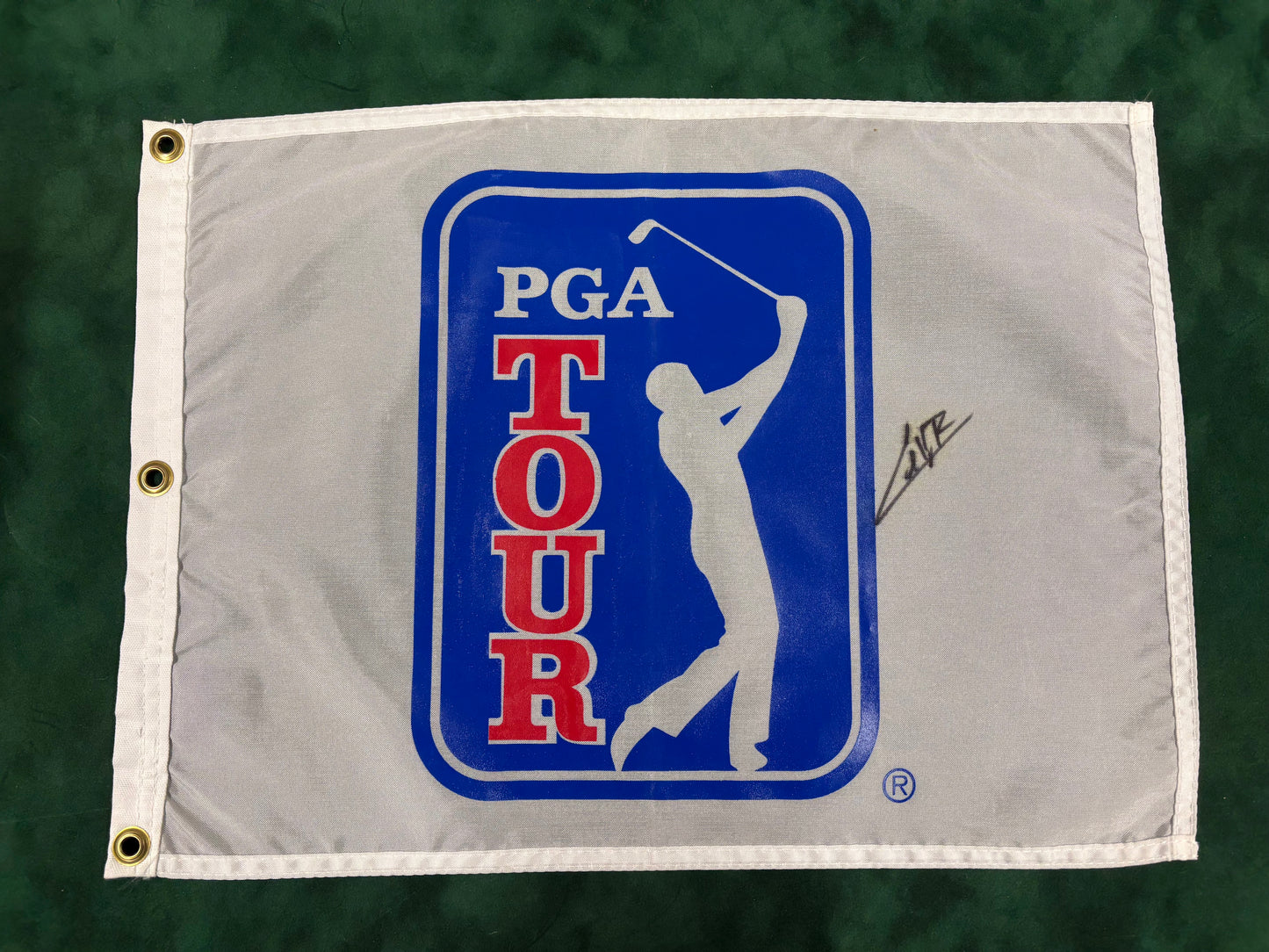 Camilo Villegas Signed PGA Tour Golf Pin Flag + Dealer COA