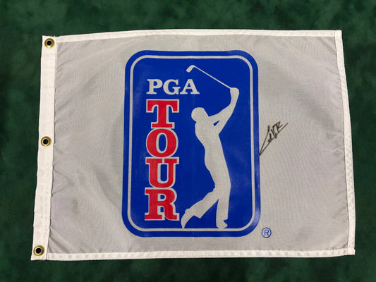 Camilo Villegas Signed PGA Tour Golf Pin Flag + Dealer COA