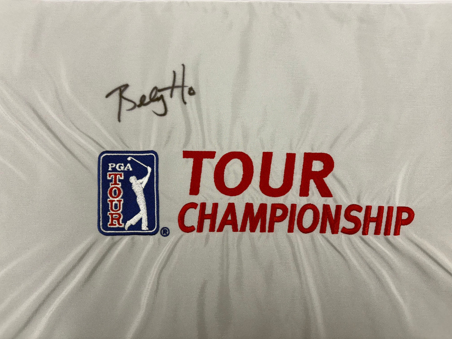 Billy Horschel 2014 Winner Signed PGA Tour Championship Golf Pin Flag + Cert