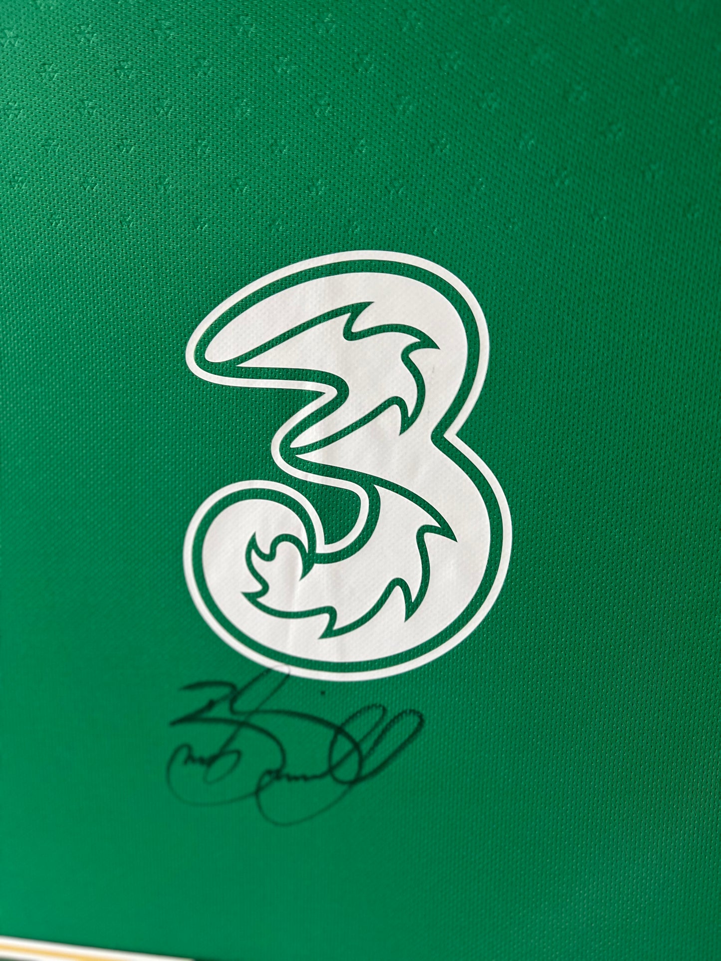 Brian O'Driscoll Irish Rugby Legend Signed & Framed Shirt (3 Canterbury) + Cert