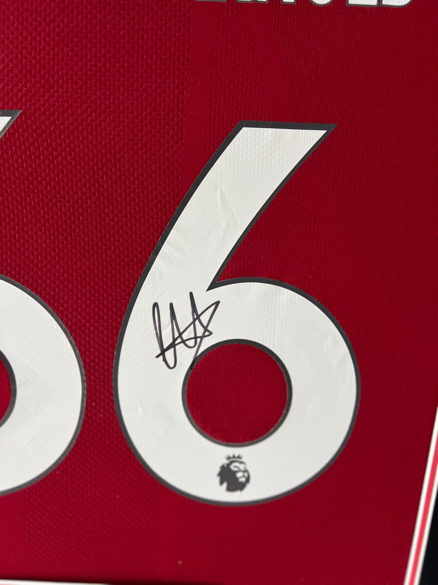 Trent Alexander-Arnold Signed & Framed Liverpool Shirt Display + Dealer COA