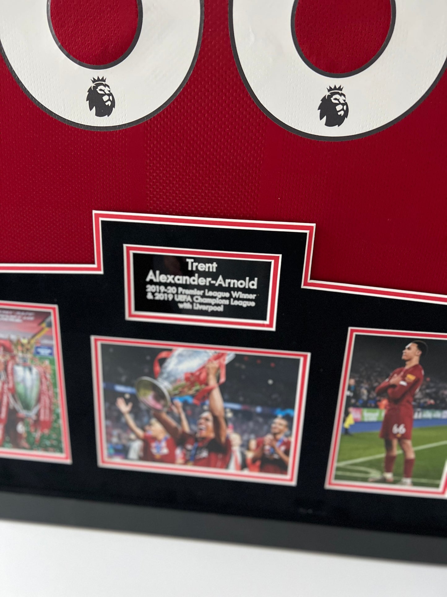 Trent Alexander-Arnold Signed & Framed Liverpool Shirt Display + Dealer COA