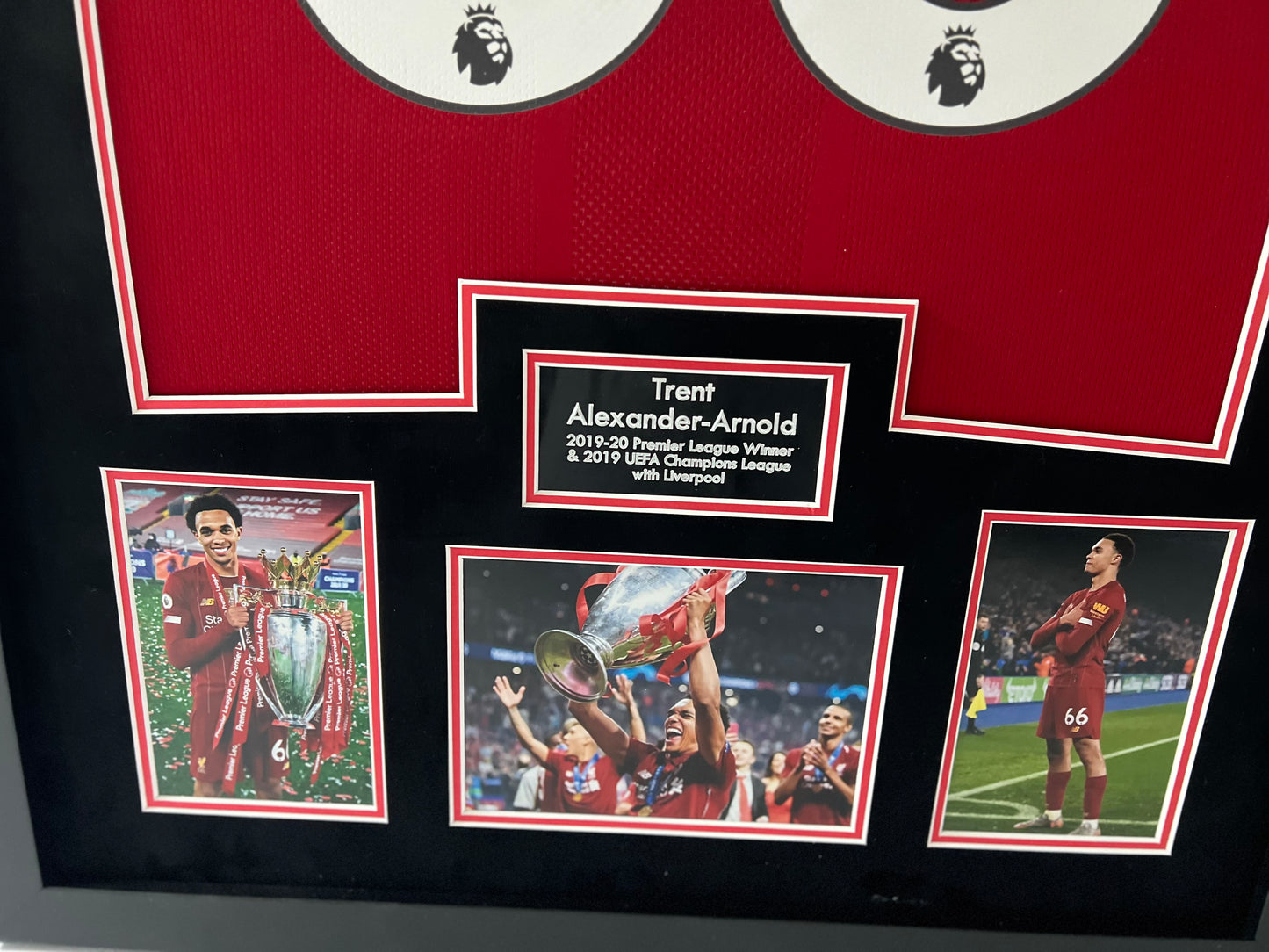 Trent Alexander-Arnold Signed & Framed Liverpool Shirt Display + Dealer COA
