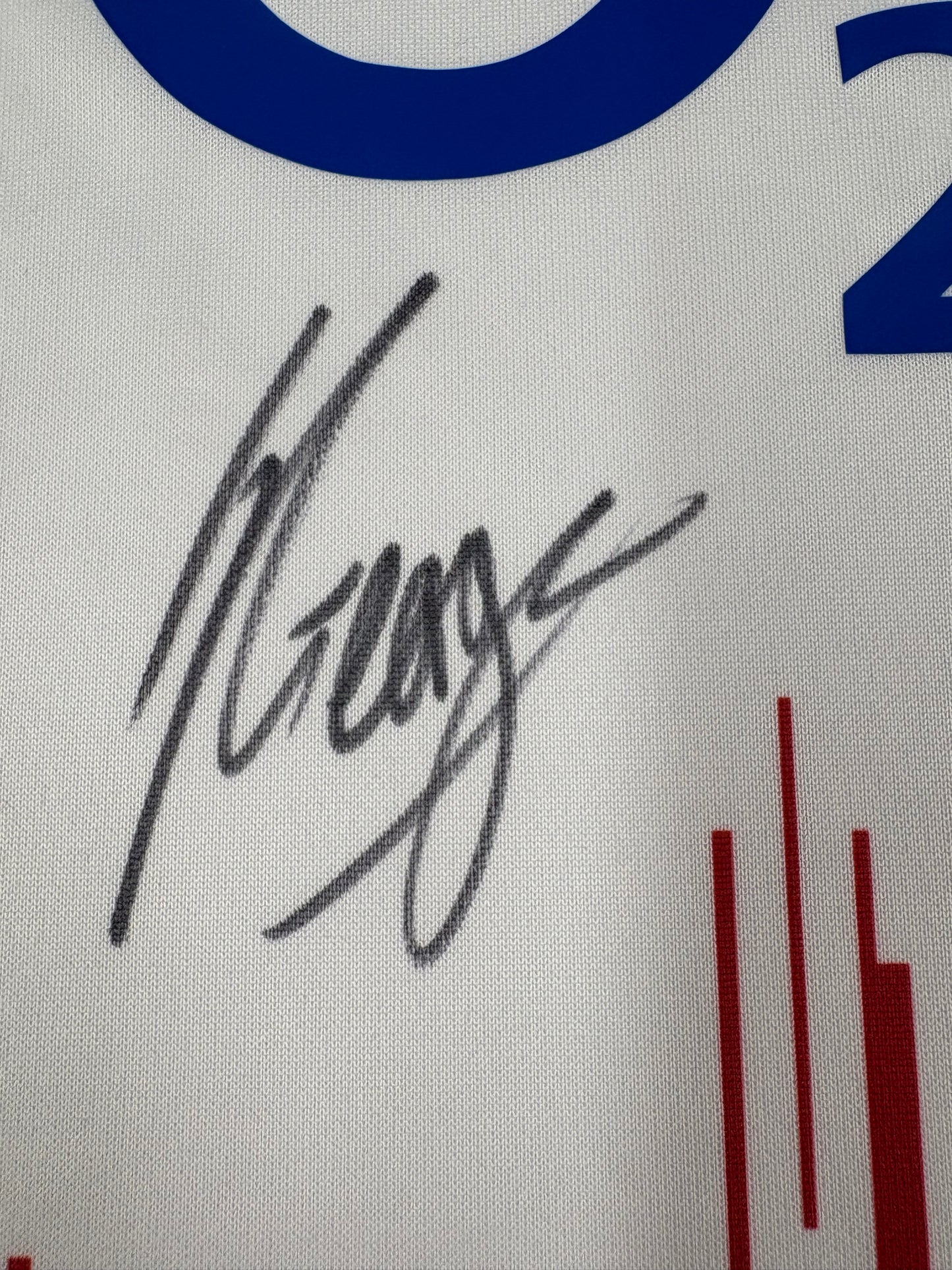 England & Saracens Rugby Union Player Jamie George Signed England National Shirt + COA