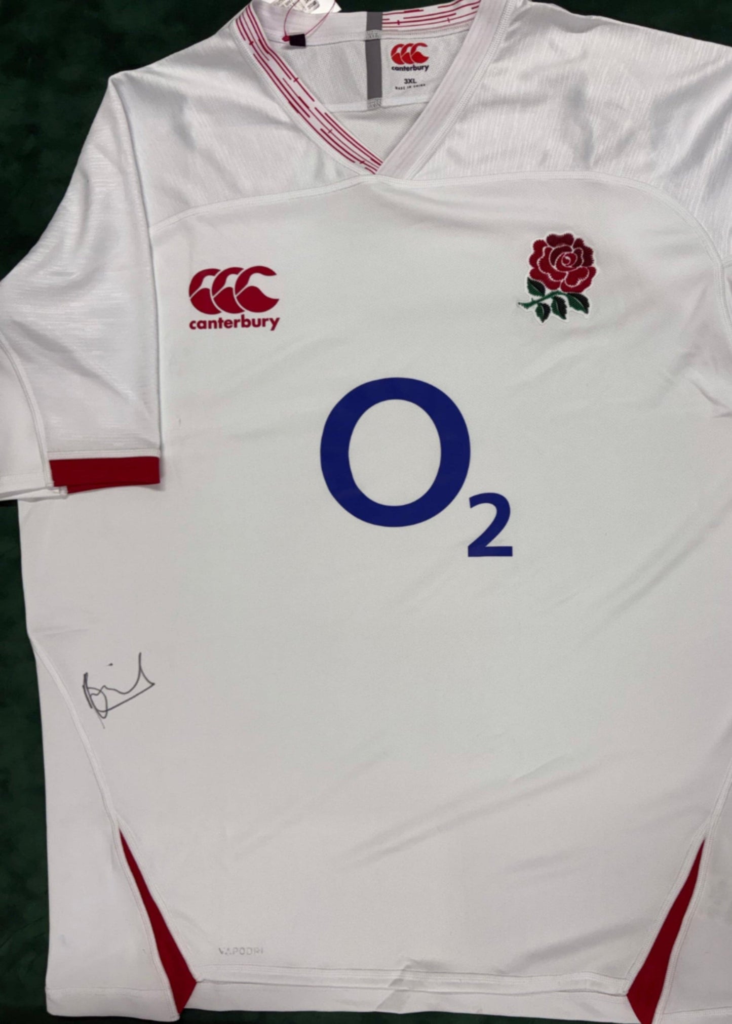 Montpellier & England Rugby Union Player Billy Vunipola Signed England National Shirt + COA