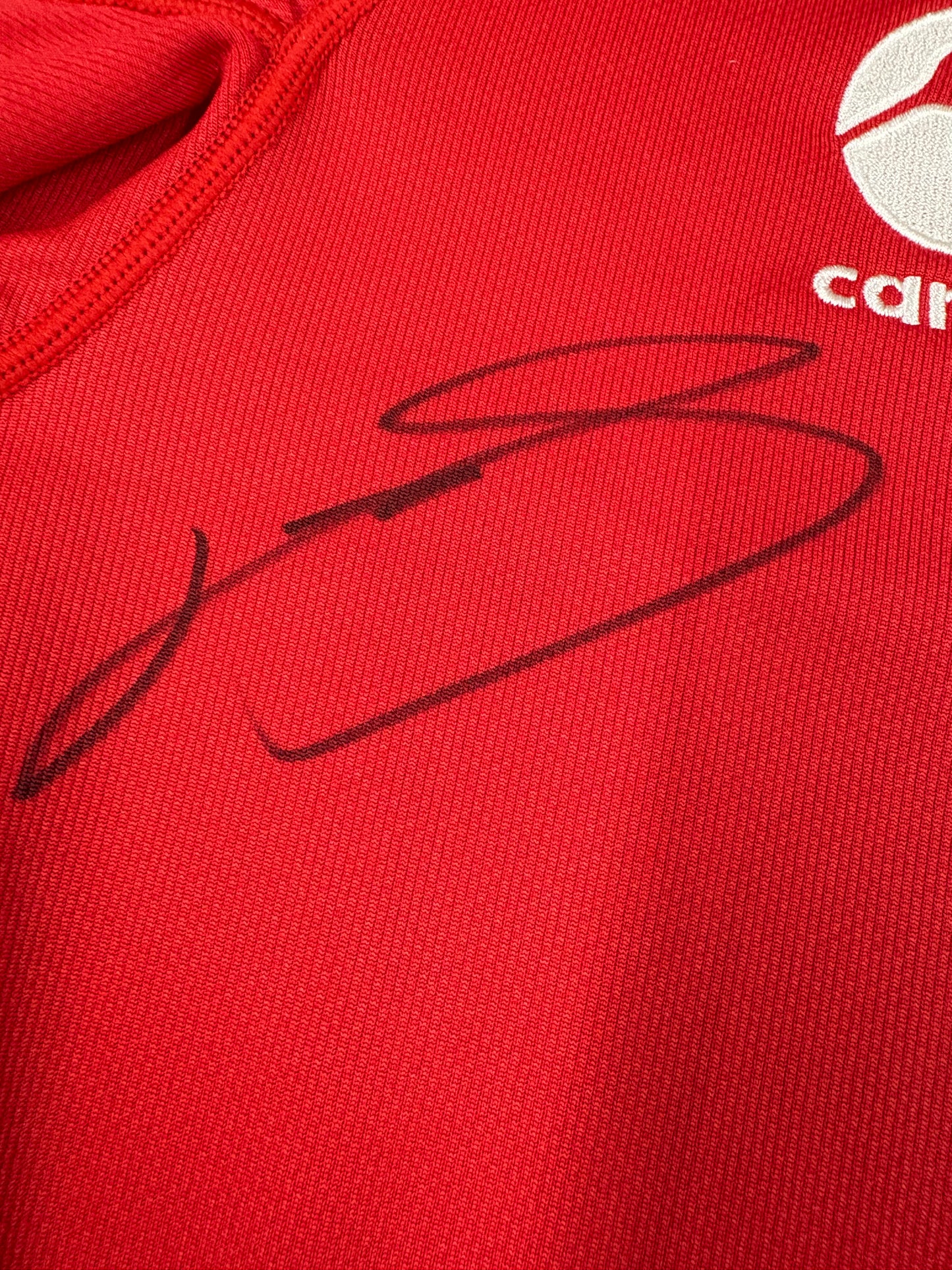 CA Brive Player Courtney Lawes Signed British & Irish Lions Rugby Union Shirt + COA
