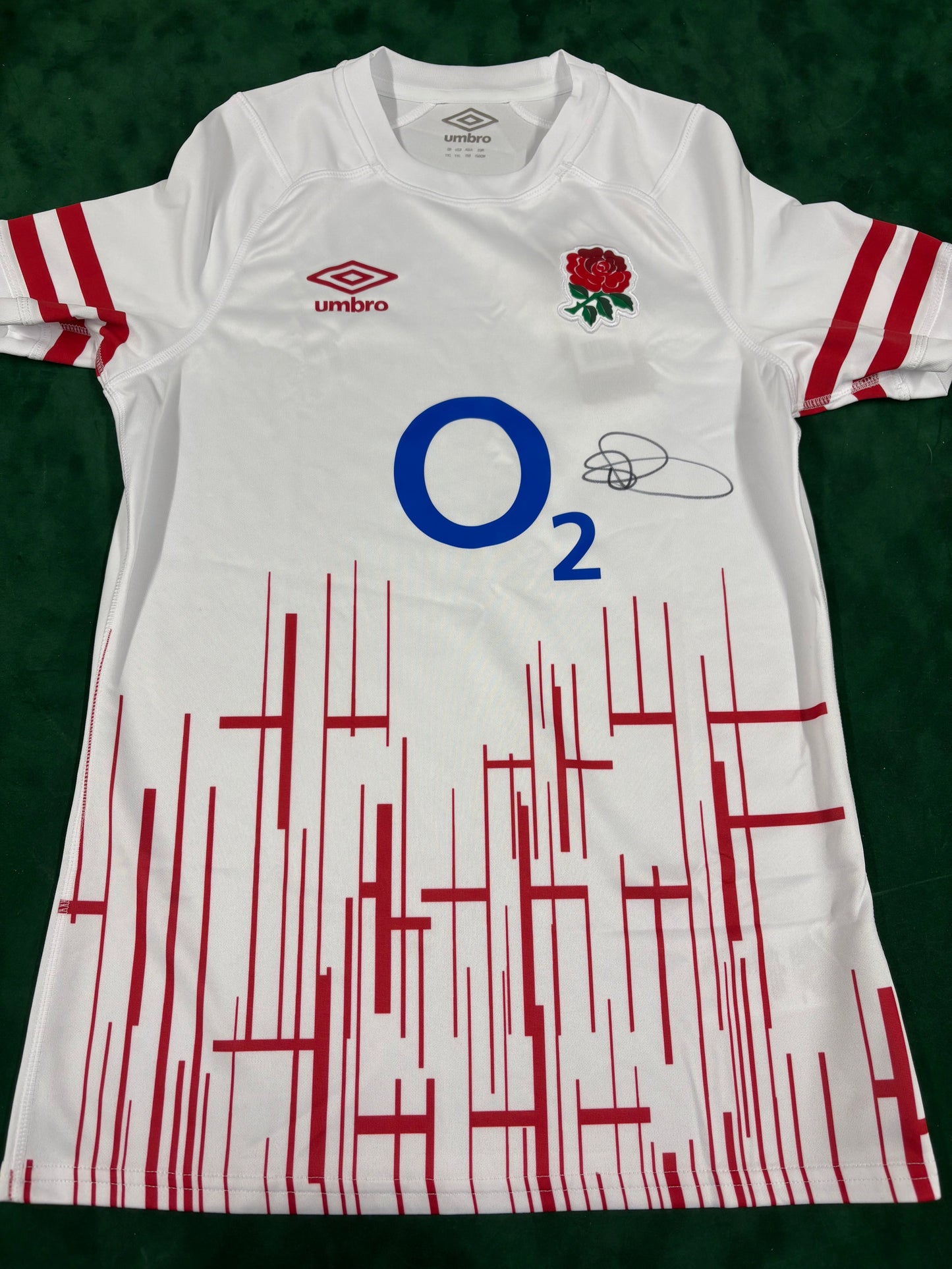 Saracens & England Rugby Union Player Elliott Daly Signed England Shirt + Dealer COA