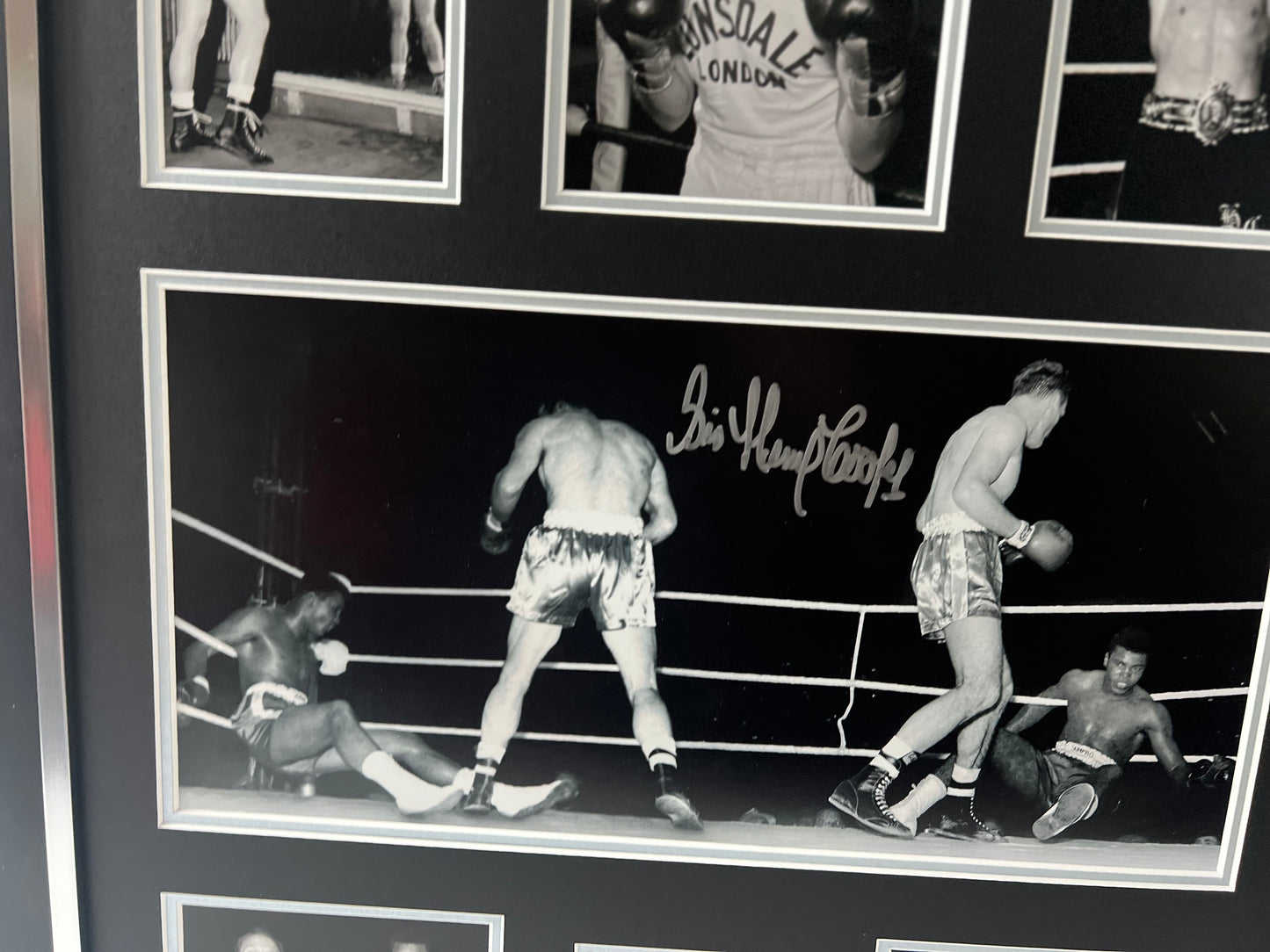 Sir Henry Cooper Heavyweight Boxing Legend Signed & Framed Photo Display + Cert