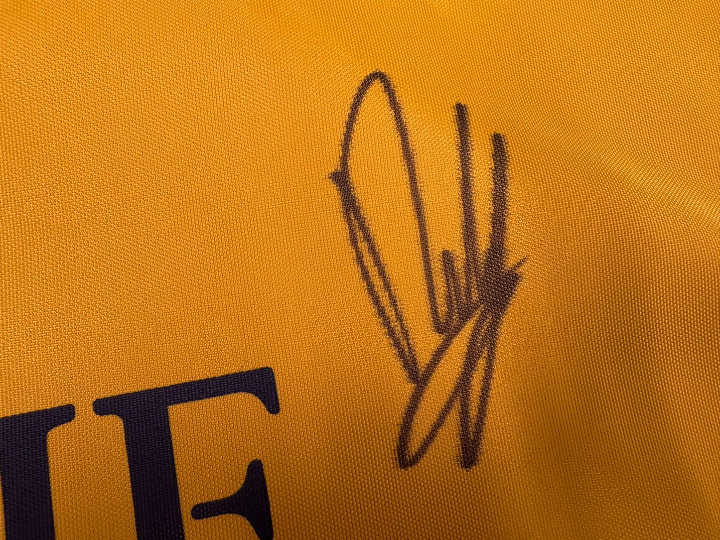 Francesco Molinari Winner Signed 147th Open at Carnoustie Golf Flag + Dealer COA