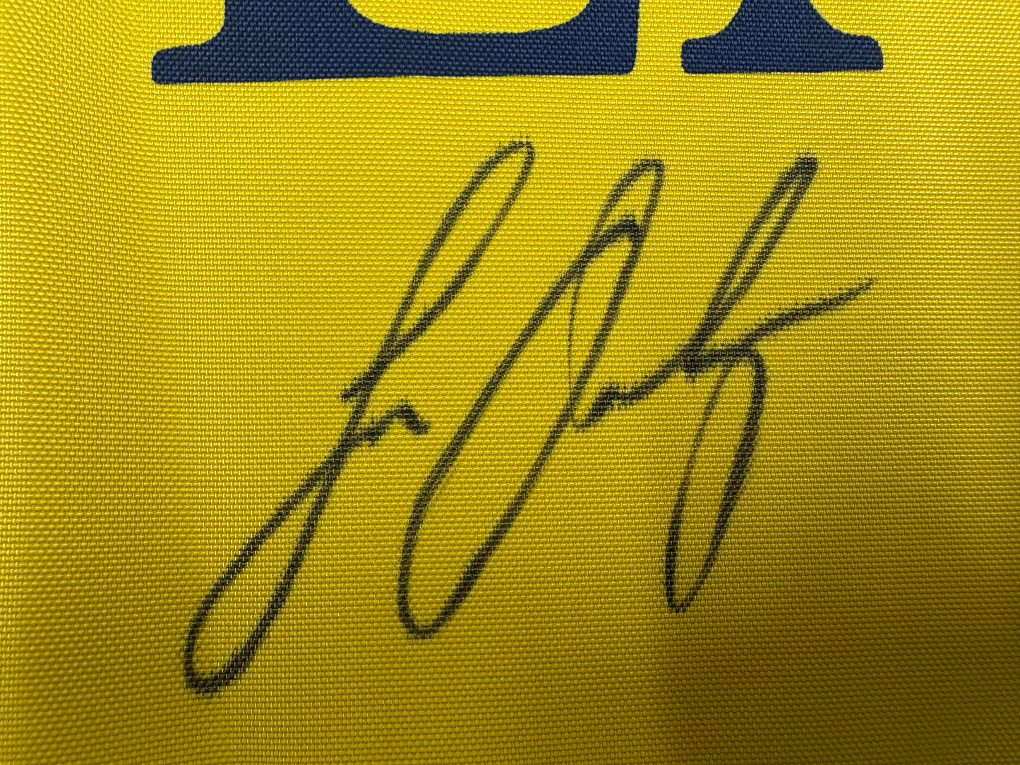 Louis Oosthuizen Signed Undated The Open Golf Flag + Dealer COA