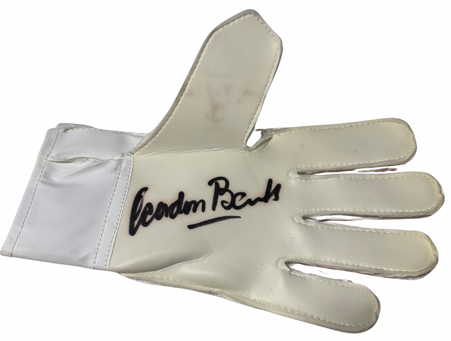 Gordon Banks- Leicester City FC Signed Puma evoPOWER Goalkeeper Glove with COA