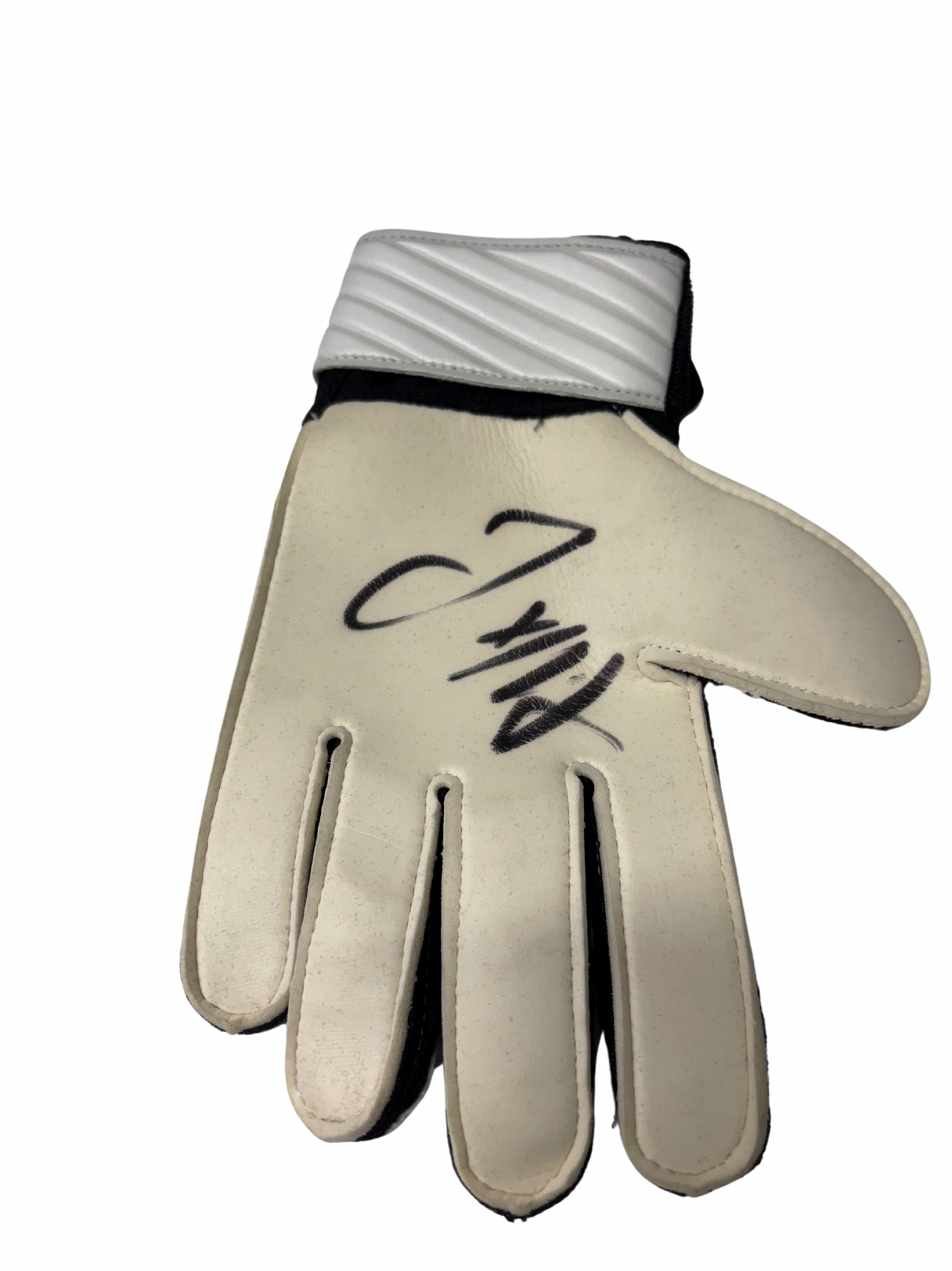 Joe Hart- Manchester City & England Legend Signed Black & White Umbro Goalkeeper Glove with COA