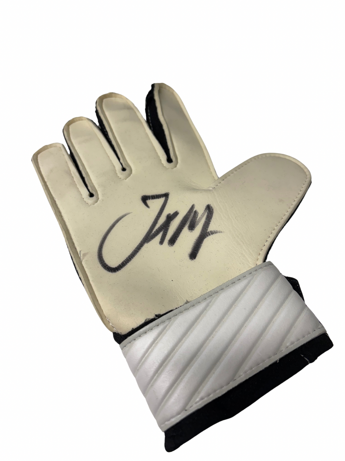 Joe Hart- Manchester City & England Legend Signed Black & White Umbro Goalkeeper Glove with COA