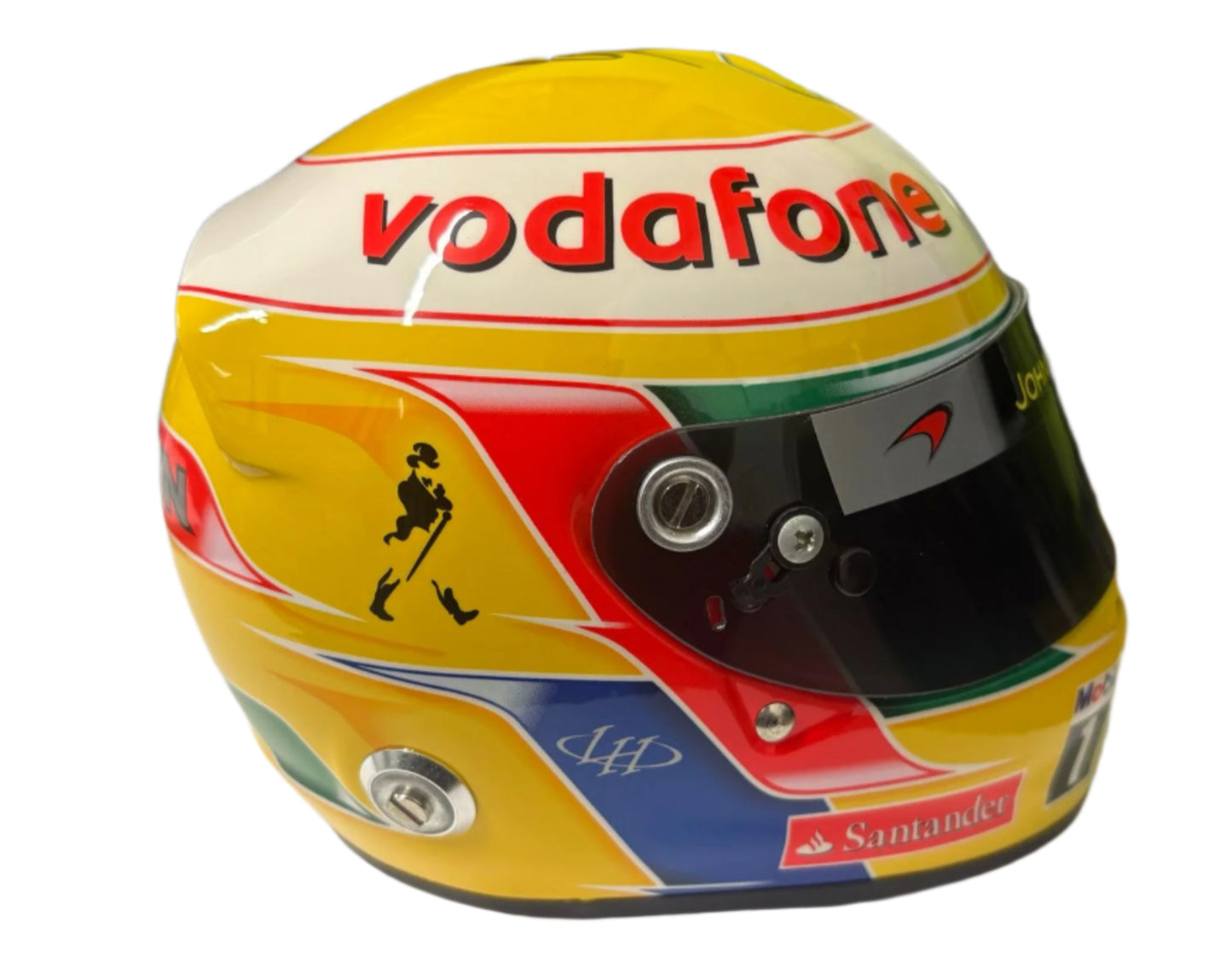 Lewis Hamilton Signed 2011 McLaren F1 (Formula One) 1/2 Scale Helmet RARE + Dealer COA