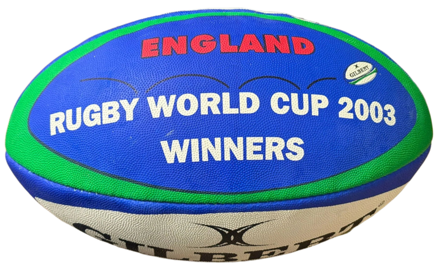 Martin Johnson 2003 England Rugby World Cup Captain Signed Rare Official Winners Rugby Ball + COA