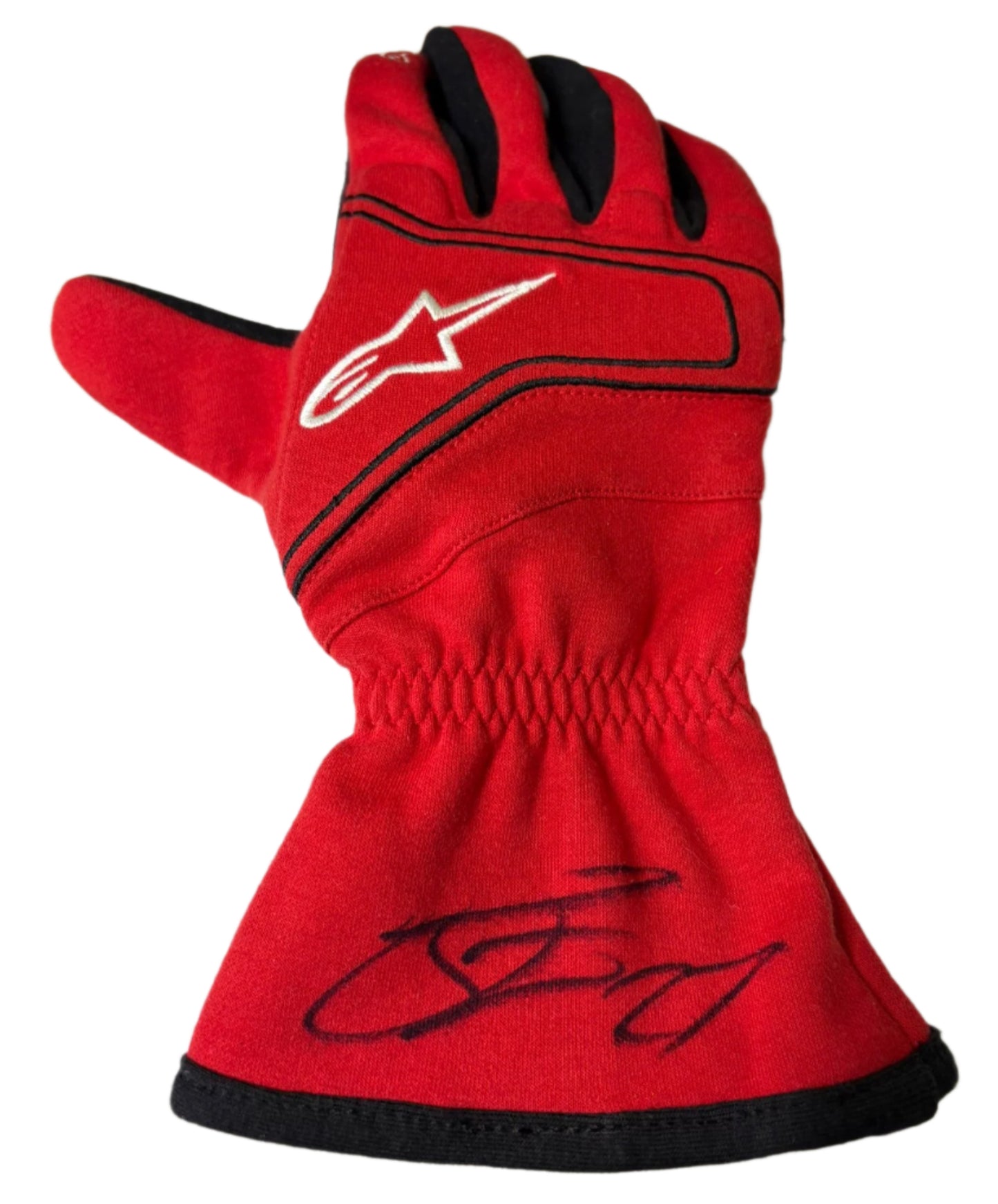 Casey Stoner 2x MotoGP World Champion Signed Alpine Star Red Motor Biking Glove + Cert