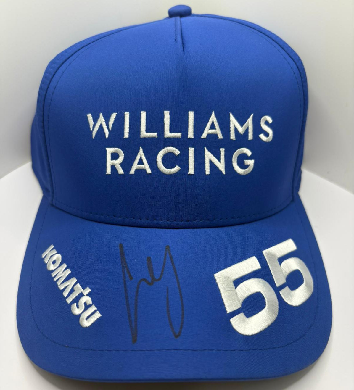 Carlos Sainz Jr. #55 Williams Formula One Driver Signed Puma F1 Cap + Dealer COA