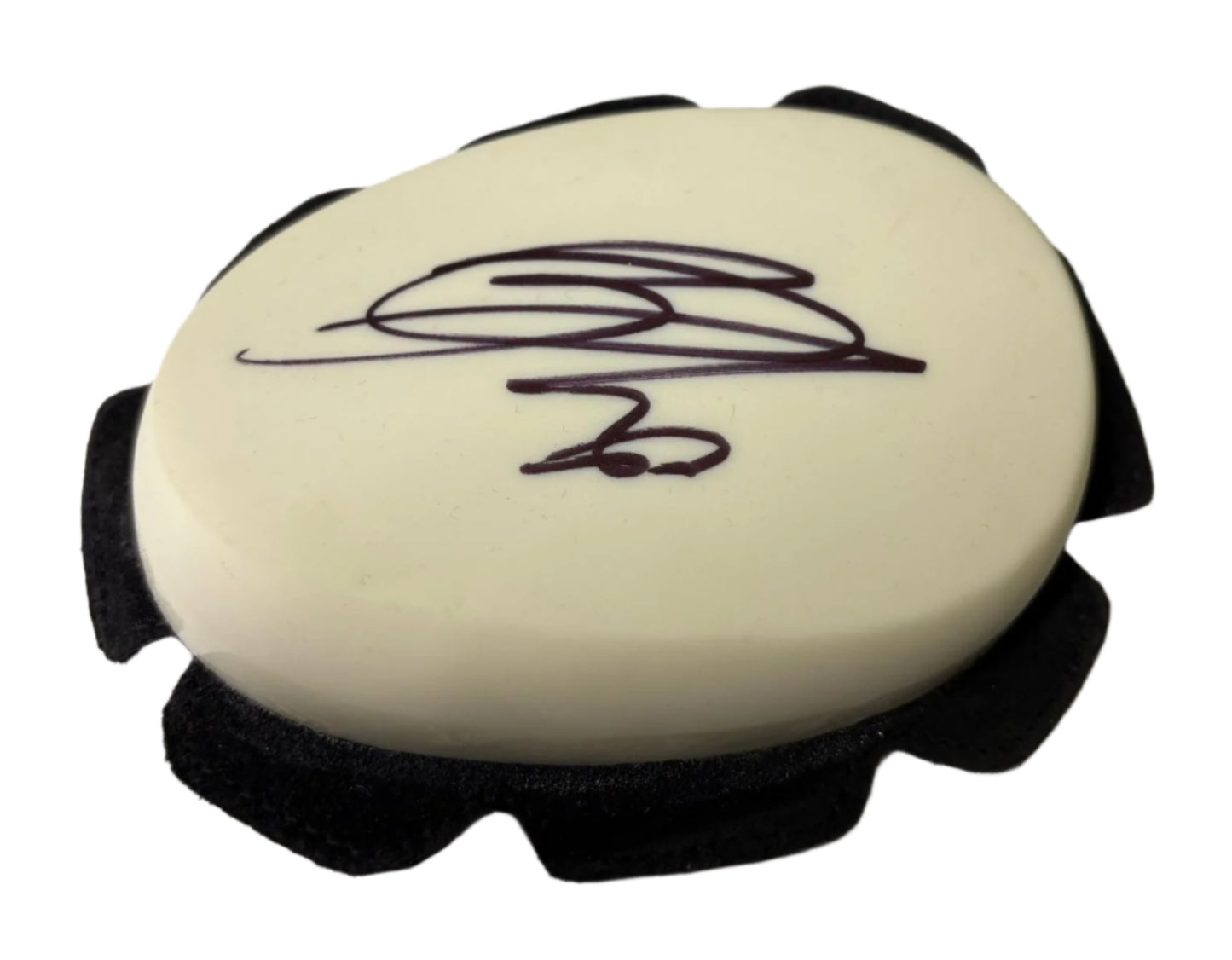 Francesco Bagnaia #63 Ducati Lenovo MotoGP Rider Signed White Knee Slider + COA