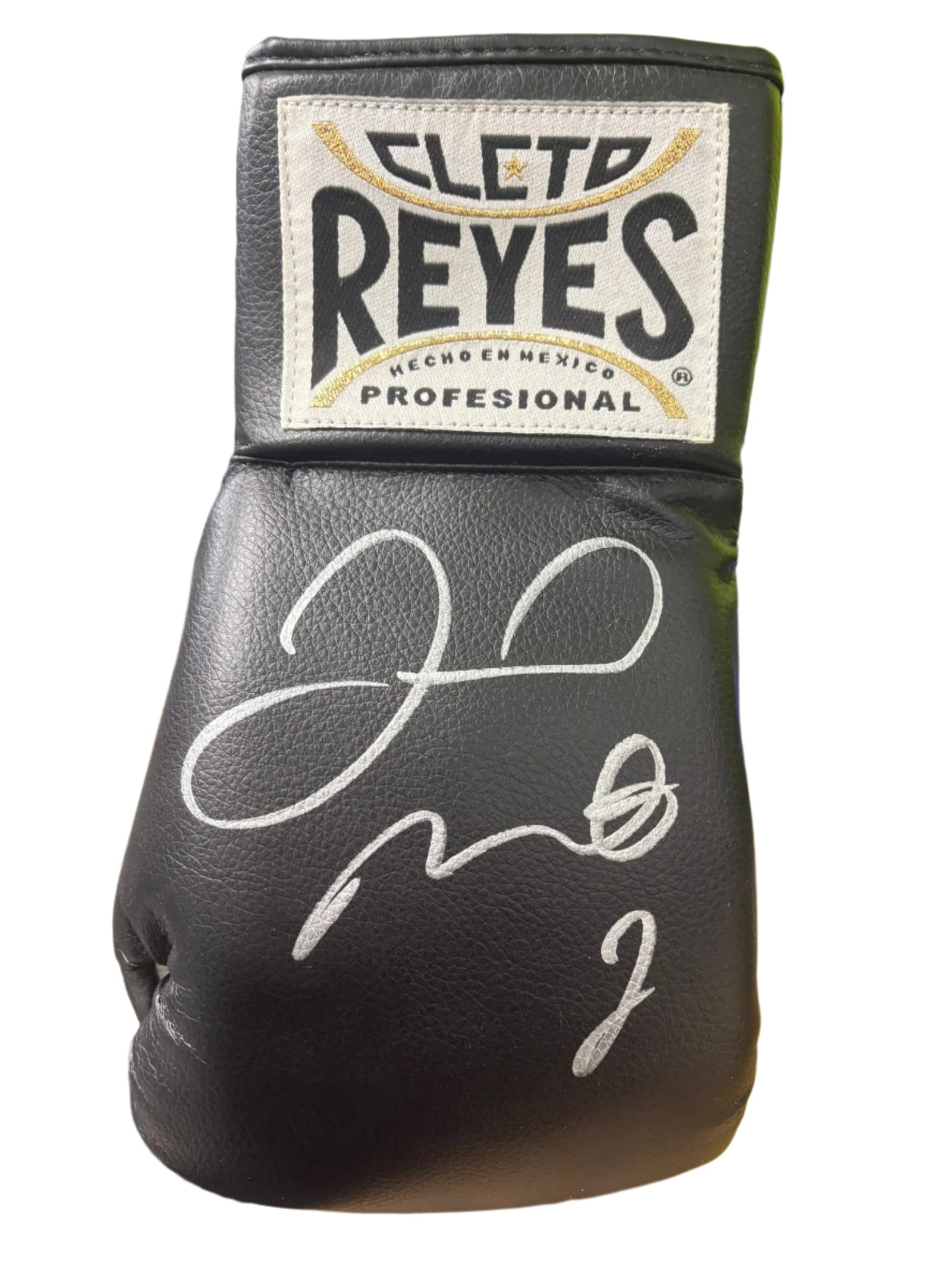Floyd Mayweather Jr Signed Black Cleto Reyes Right Boxing Glove + Dealer COA