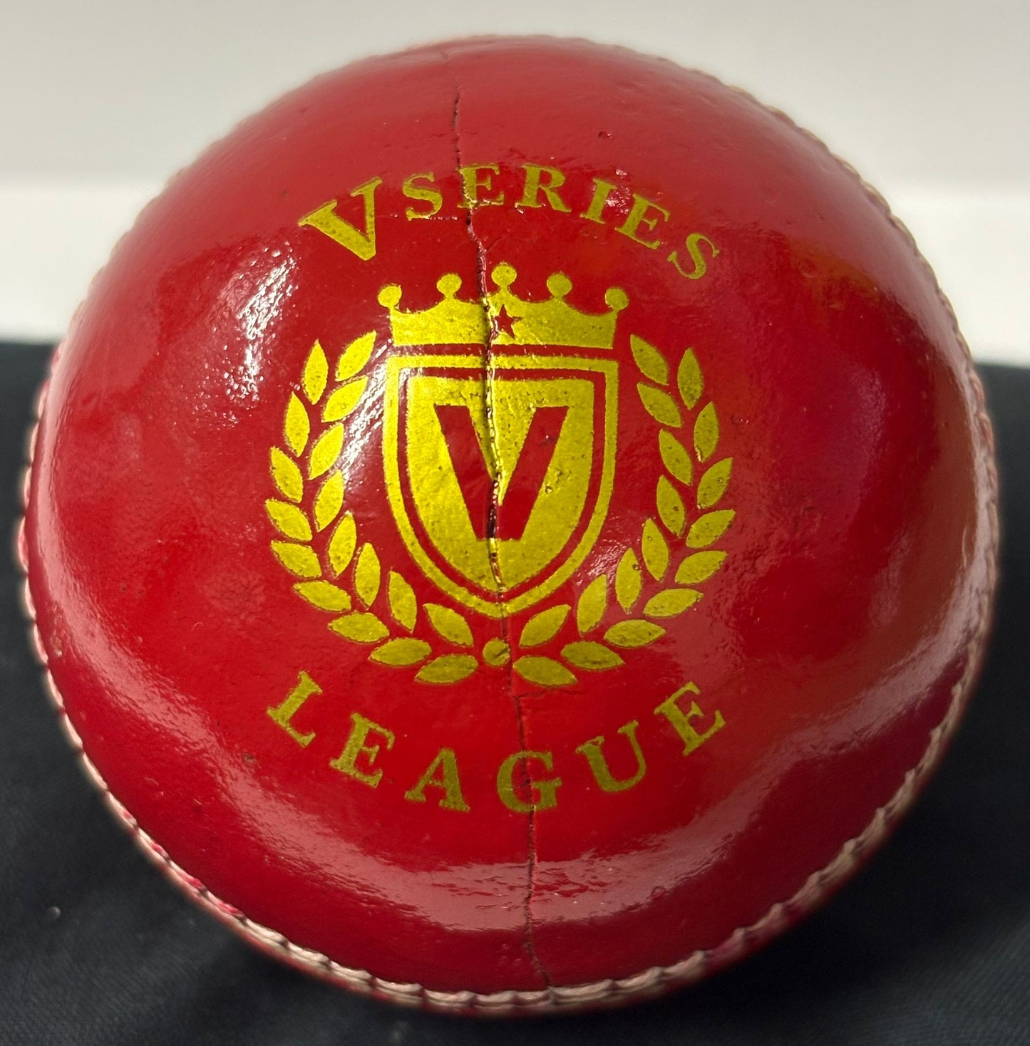Steve Harmison Former First Class Cricketer Signed Red Ball + Dealer Cert