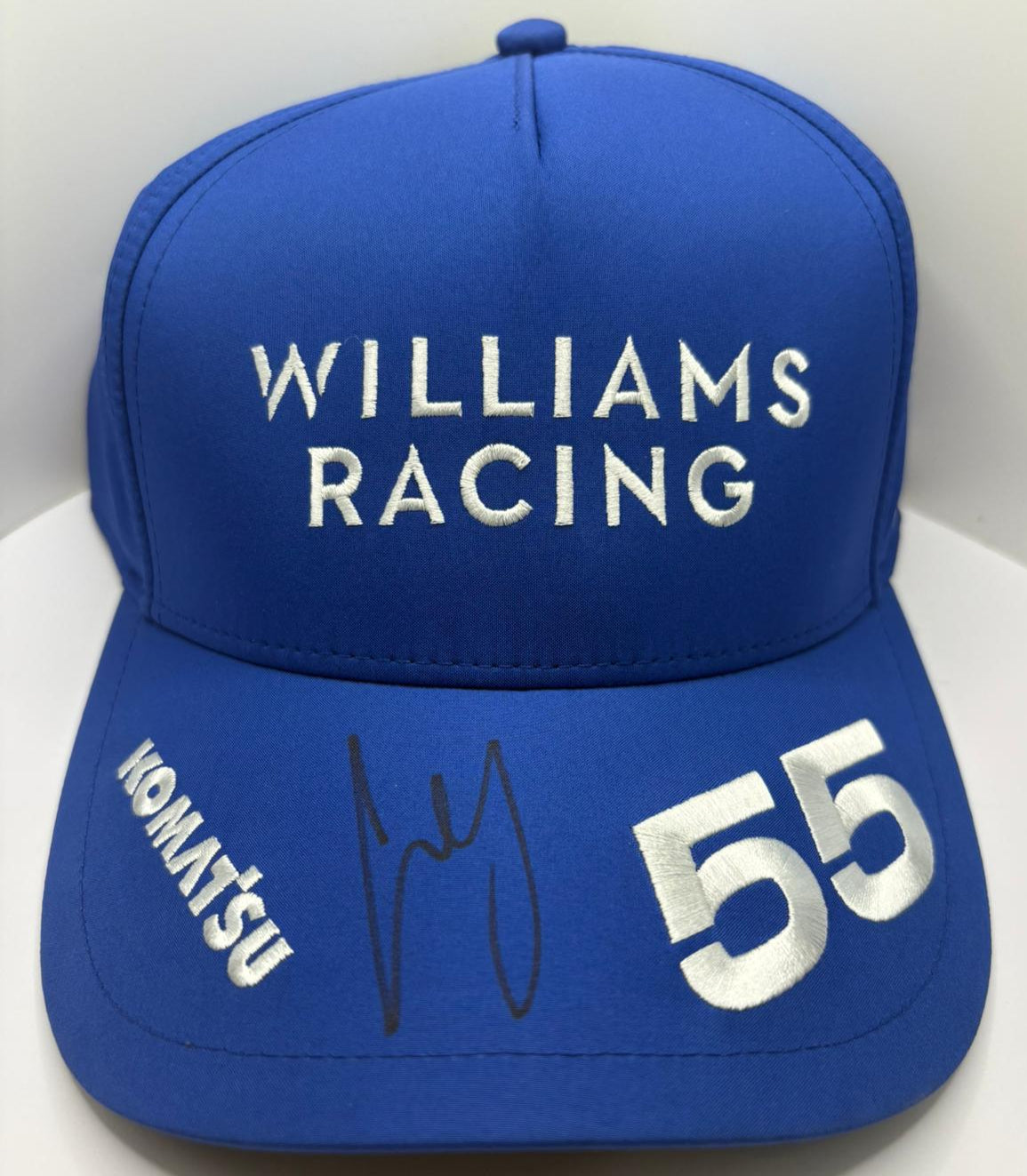 Carlos Sainz Jr. #55 Williams Formula One Driver Signed Puma F1 Cap + Dealer COA