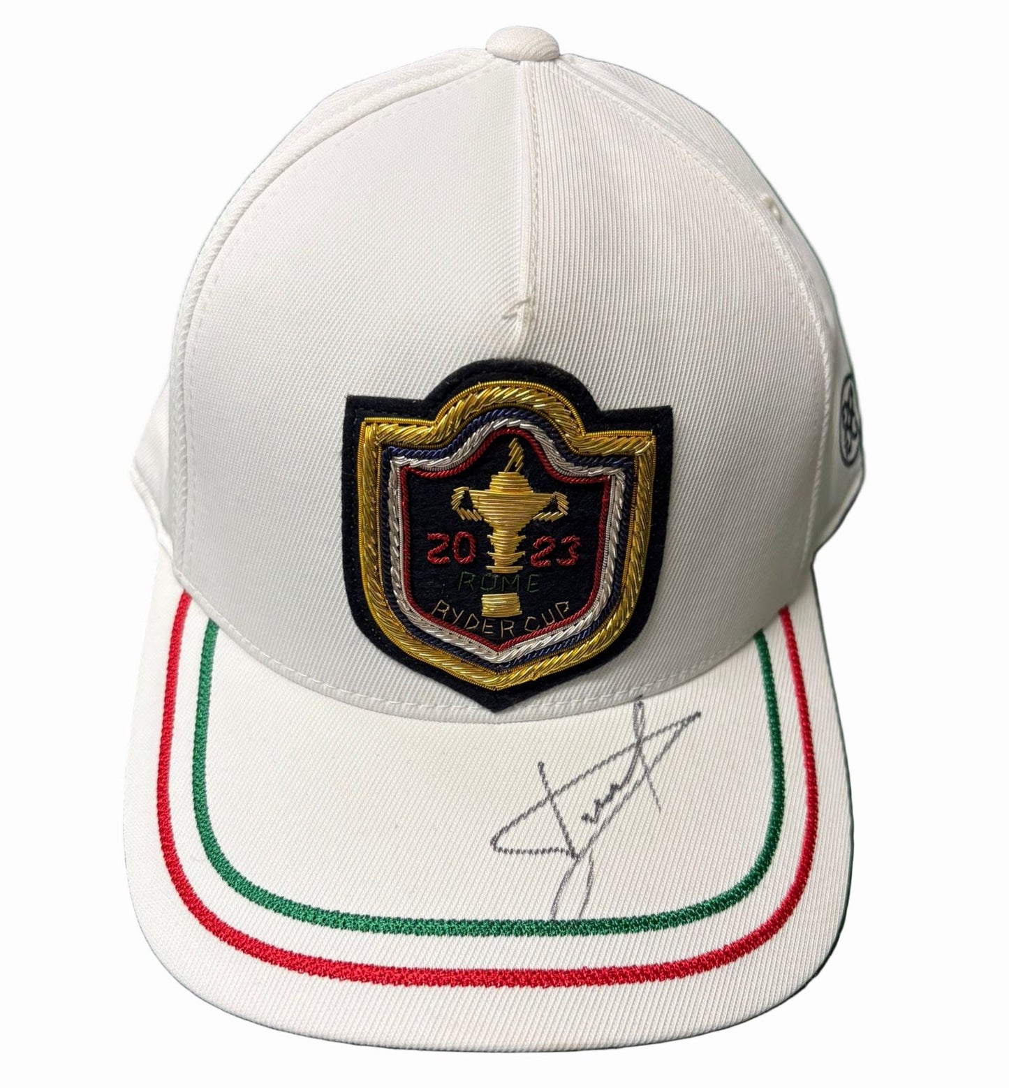 2023 Team Europe Captain Luke Donald Signed Ryder Cup Golf Cap + Dealer COA