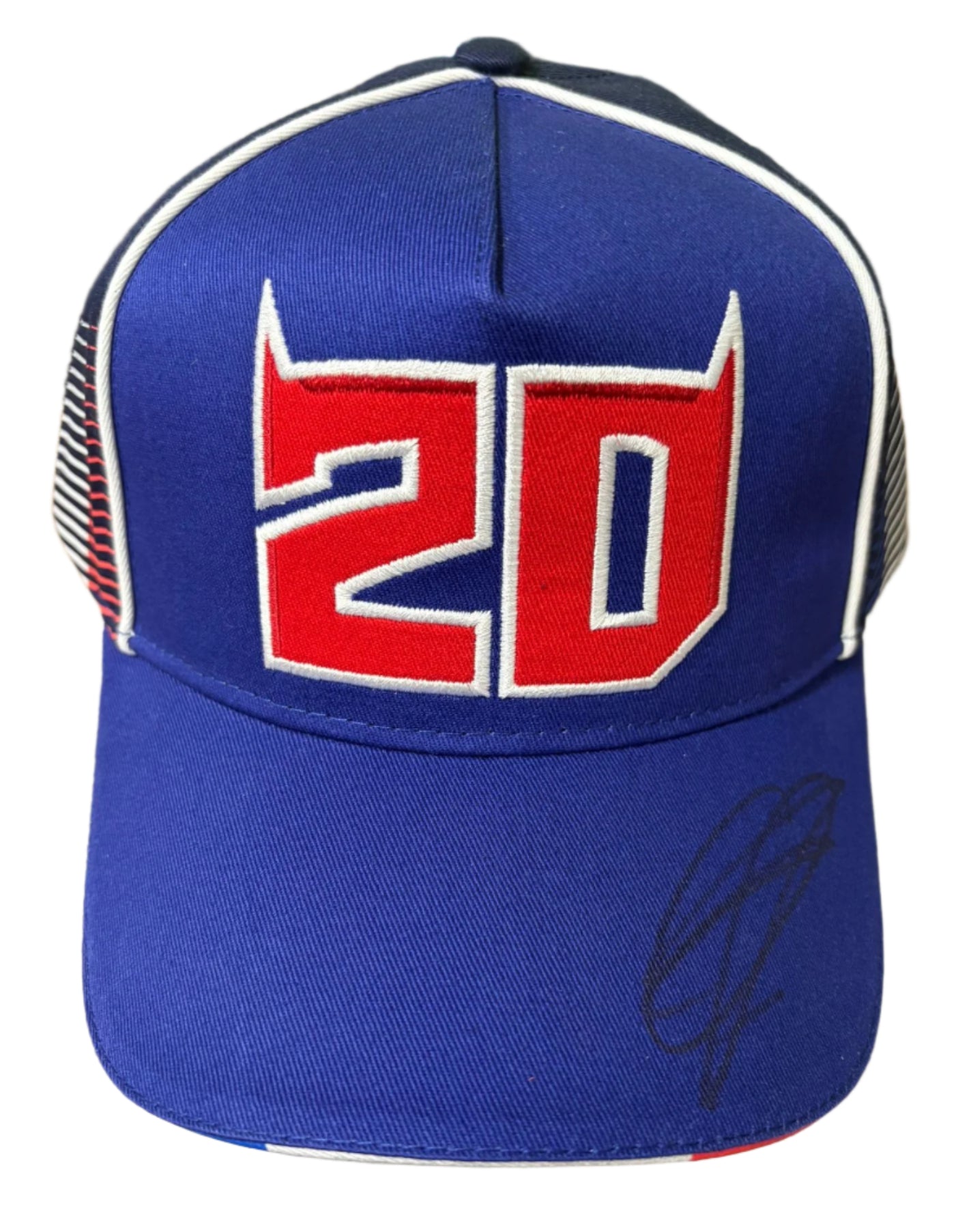 Fabio Quartararo 'El Diablo' #20 Monster Energy MotoGP Rider Signed MotoGP Cap + COA