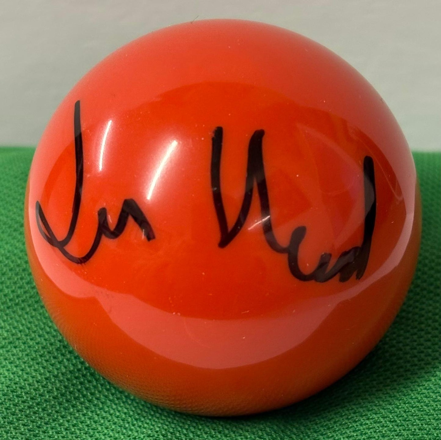 2026 World Snooker Championship Player Liam Highfield Signed Red Snooker Ball + COA
