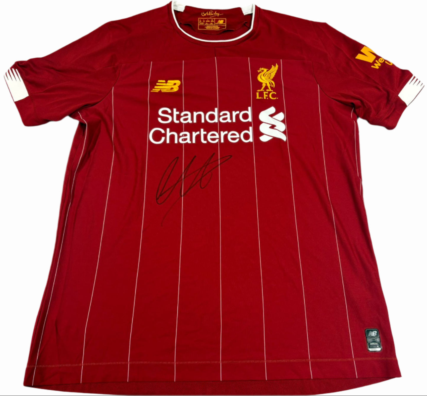 2019/2020 Liverpool FC Home Shirt Signed by Trent Alexander-Arnold + Dealer COA