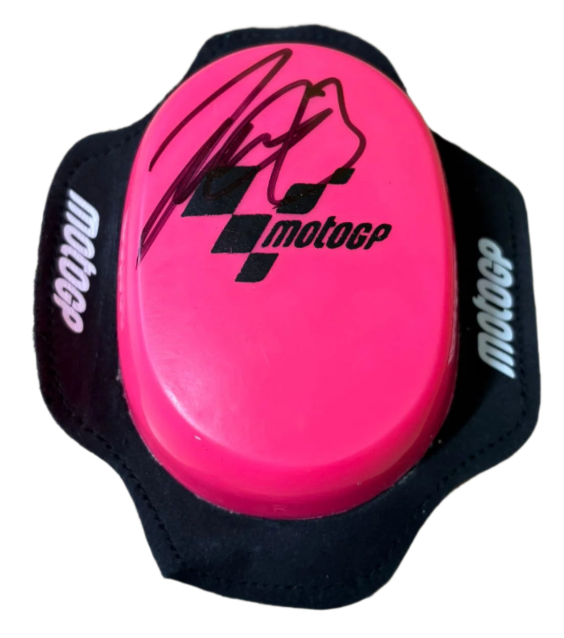 Jack Miller #43 Prima Pramac Yamaha MotoGP Rider Signed Pink MotoGP Knee Slider + COA