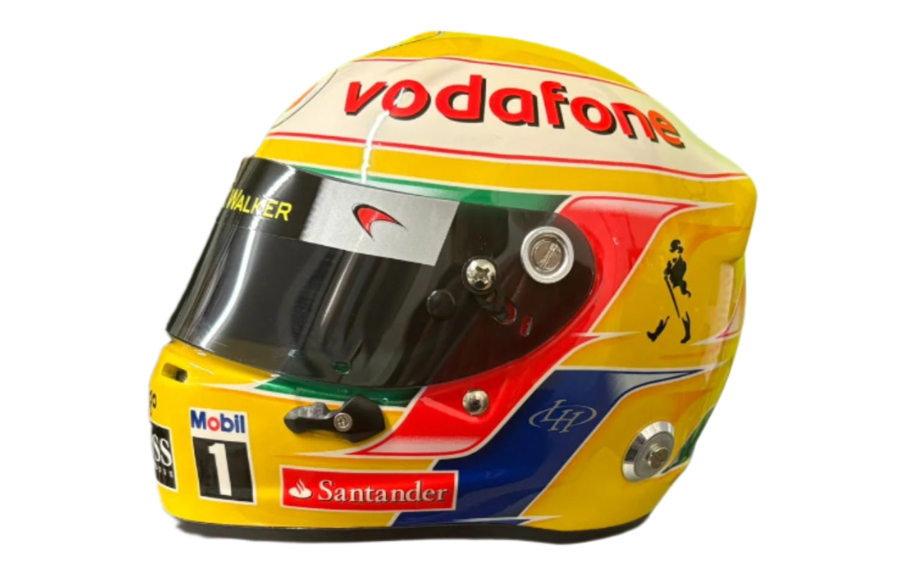 Lewis Hamilton Signed 2011 McLaren F1 (Formula One) 1/2 Scale Helmet RARE + Dealer COA