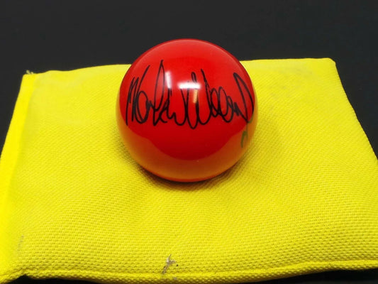 Mark Williams Signed 3/4 Size RED Snooker Ball + Dealer COA