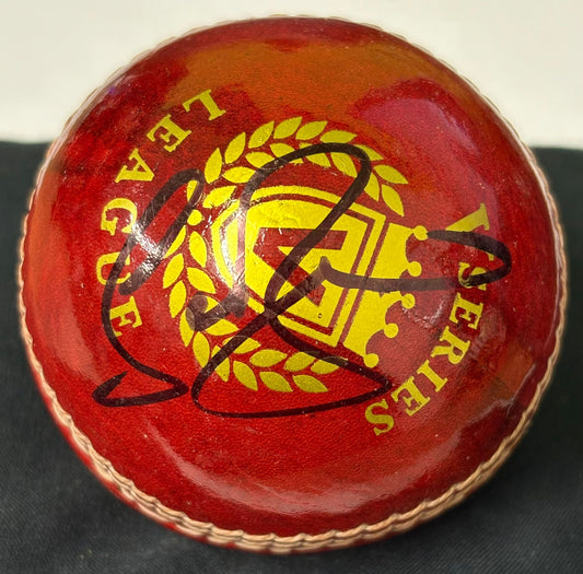 Stuart Broad England Cricketer Signed Red Cricket Ball + Dealer COA