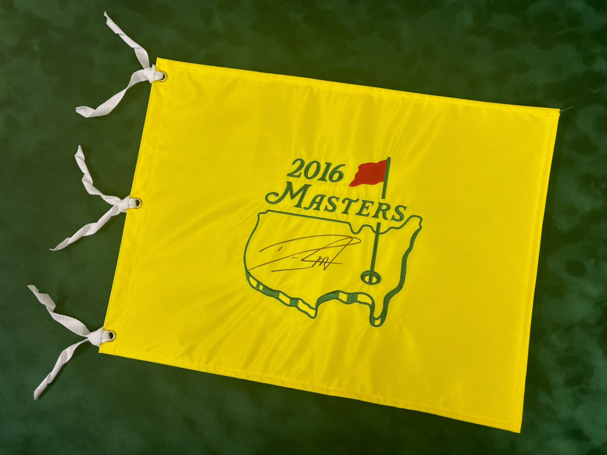 Danny Willett European Tour Golfer & Masters Champion Signed Pin Flag + COA