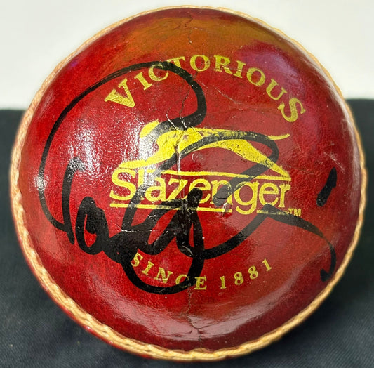 Pat Cummins Australian Cricketer Signed Red Cricket Ball + Dealer COA