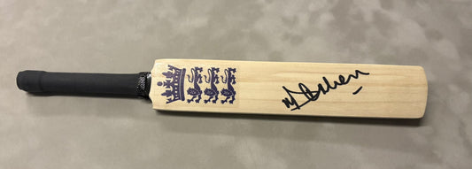 Michael Vaughan Former England Captain Signed Mini Cricket Bat + Dealer Cert