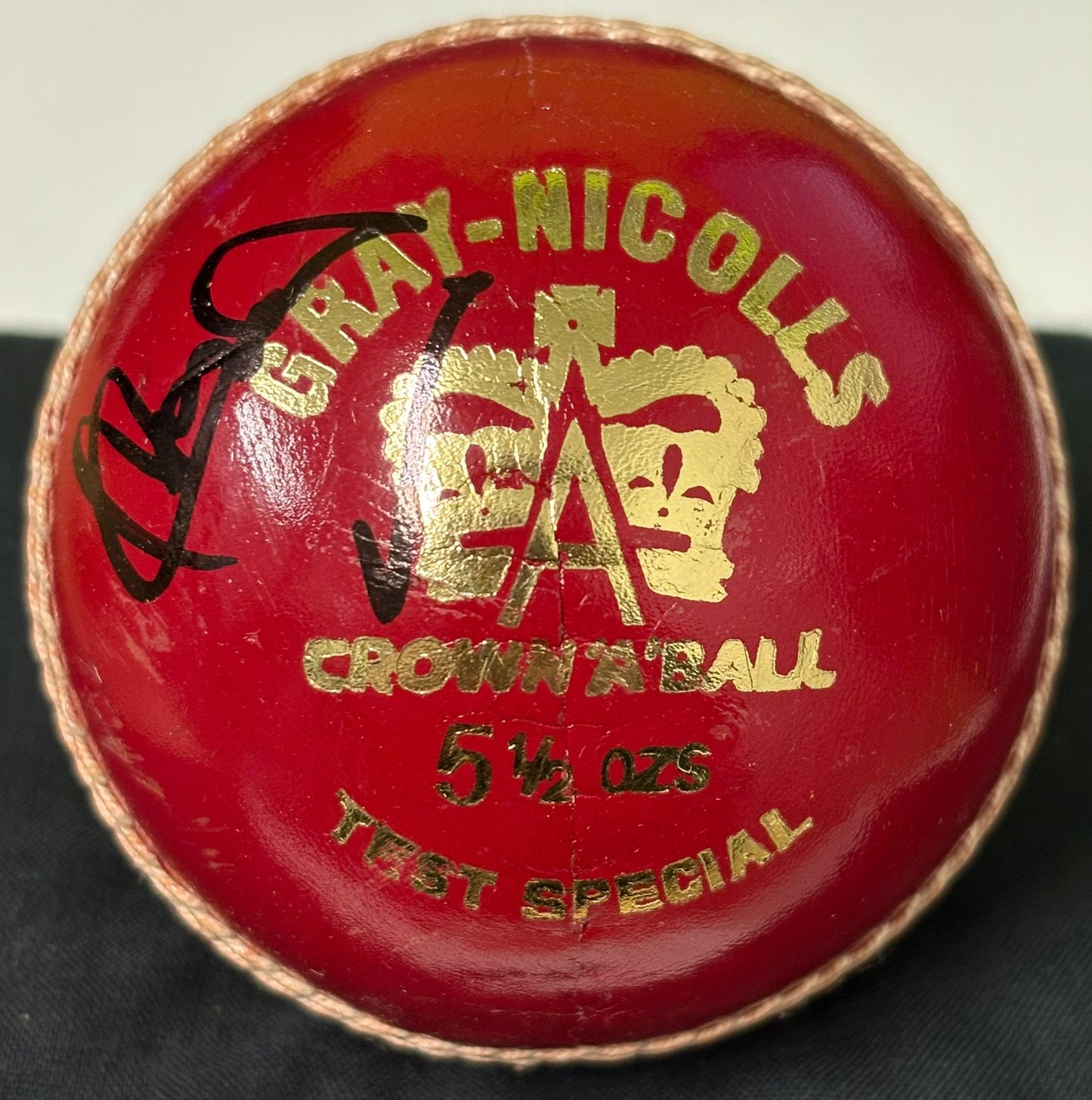 Sir Ian Botham England Cricket Legend Signed Red Cricket Ball + Cert