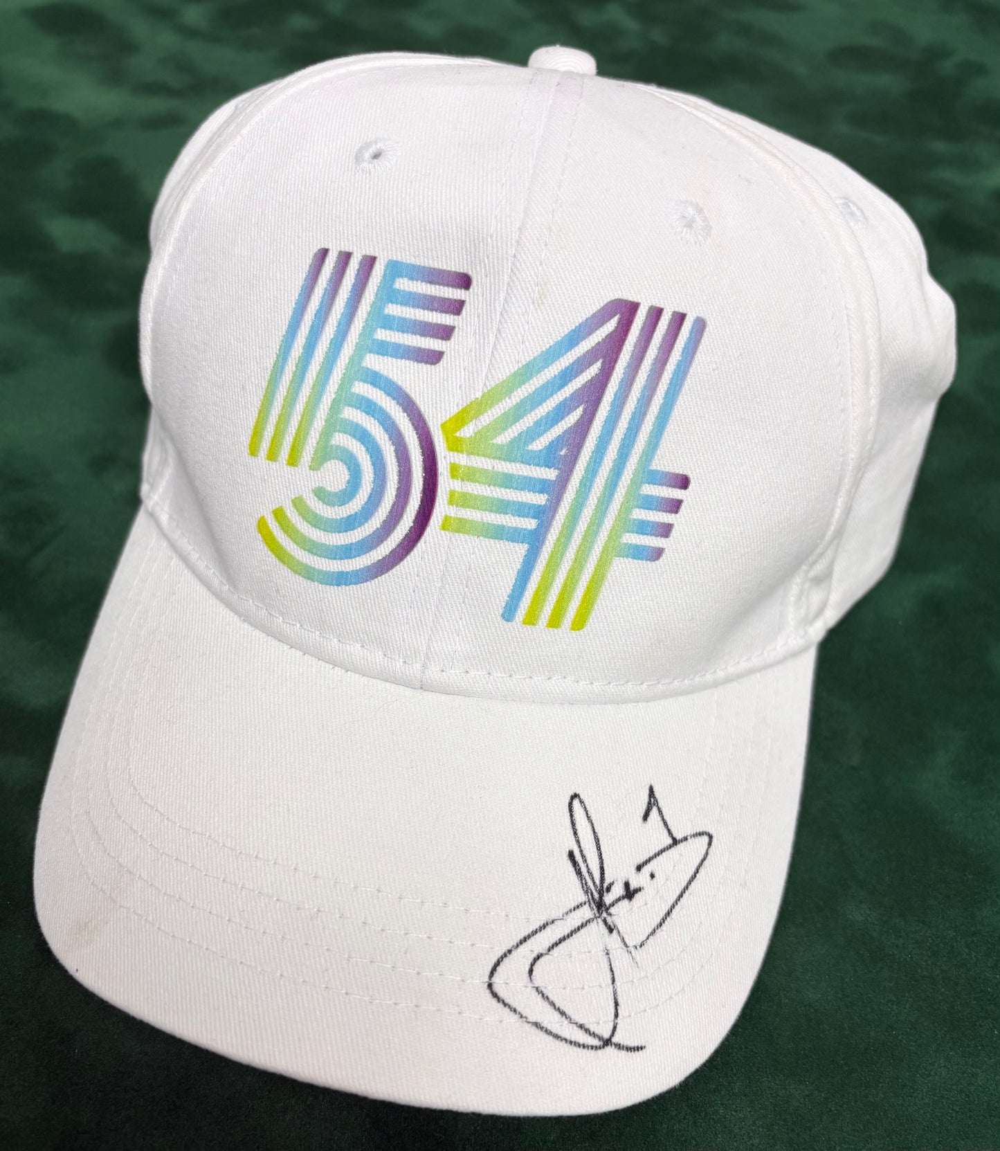 LIV ‘54’ Golf Cap Signed by Cam Smith Ripper GC Captain + COA