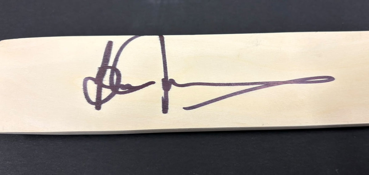 Brian Lara West Indies Cricket Legend & Star Batsmen Signed Mini Bat + Dealer COA