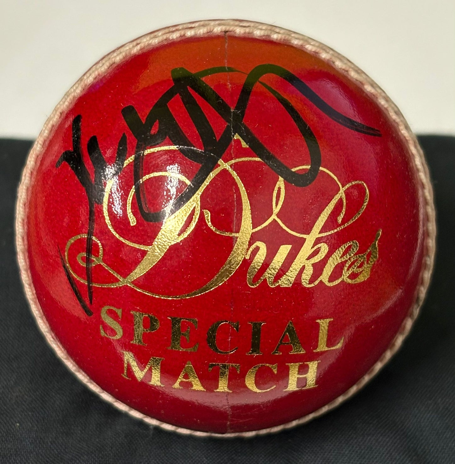 Jimmy Anderson England Cricketer & GOAT Bowler Signed Red Cricket Ball + Cert