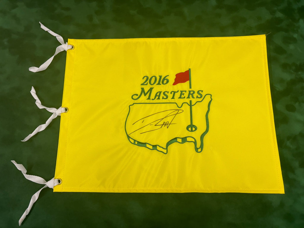 Danny Willett European Tour Golfer & Masters Champion Signed Pin Flag + COA