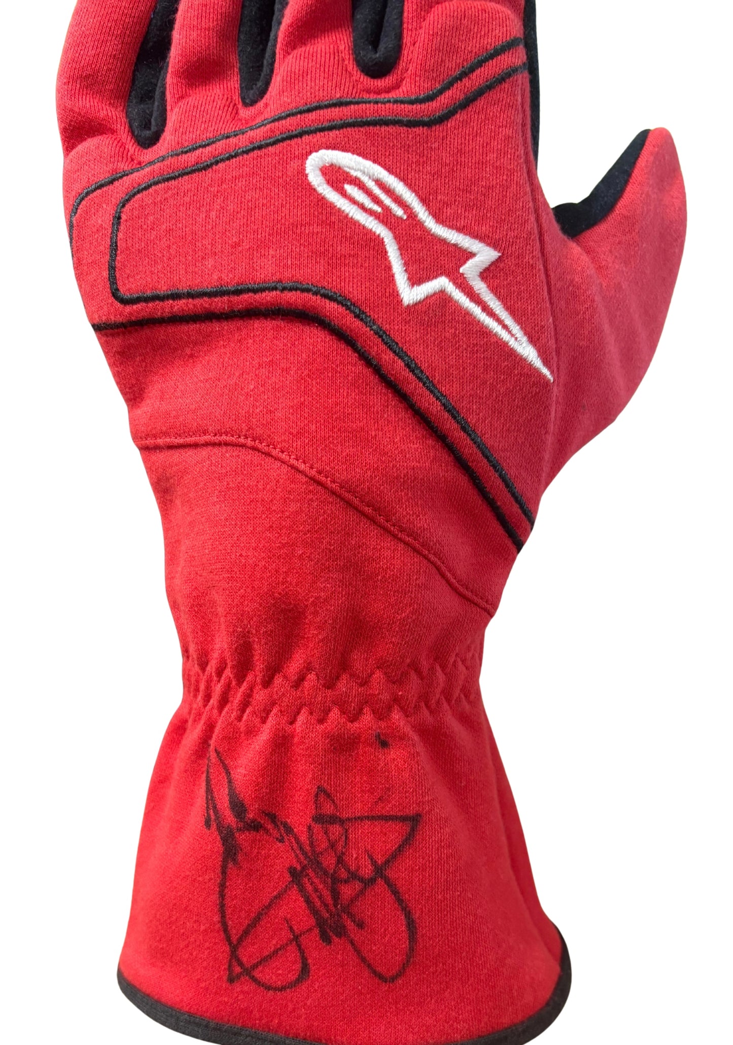 John McGuinness MotoGP Racer & Isle of Man TT Specialist Signed Alpine Star Racing Glove + Cert