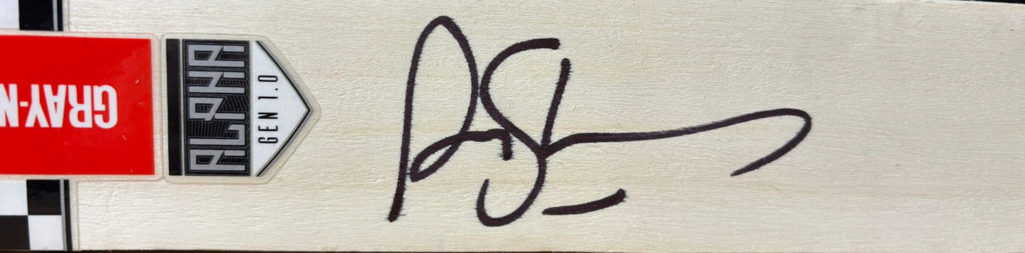 Andrew Strauss Former England Cricket Captain Signed Mini Cricket Bat + COA