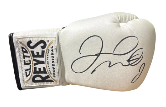 Floyd Mayweather Jr Signed White Cleto Reyes Right Boxing Glove + Dealer COA