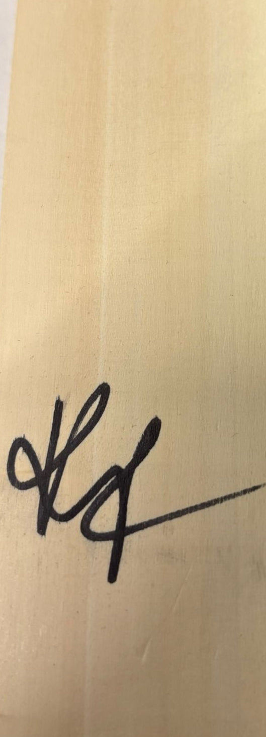 England Cricket Legend Kevin Pietersen Signed Mini Cricket Bat + Dealer COA