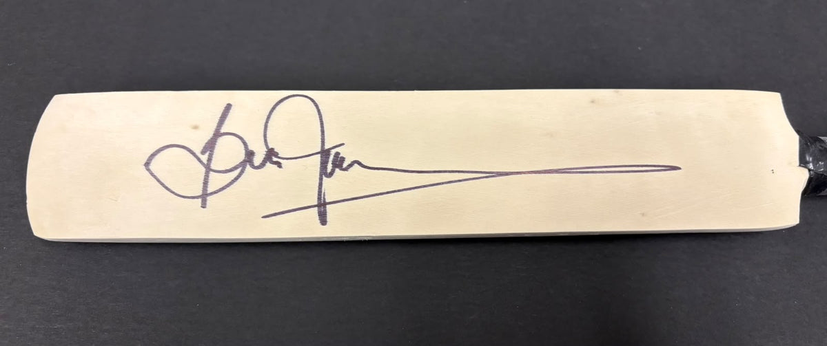 Brian Lara 'The Prince' - Star Cricket Batsmen Signed Mini Bat + Dealer Cert