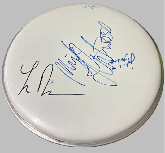 Mick Fleetwood, Lindsey Buckingham & John Mcvie 'Fleetwood Mac' Signed 10'' Drumskin + Cert