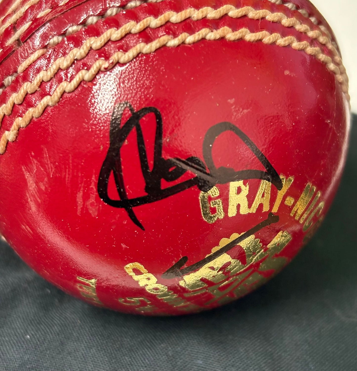 Sir Ian Botham England Cricket Legend Signed Red Cricket Ball + Cert