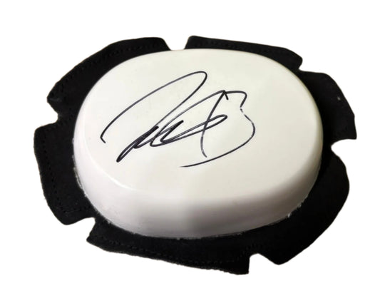 Jack Miller #43 Prima Pramac Yamaha MotoGP Rider Signed White Knee Slider + COA
